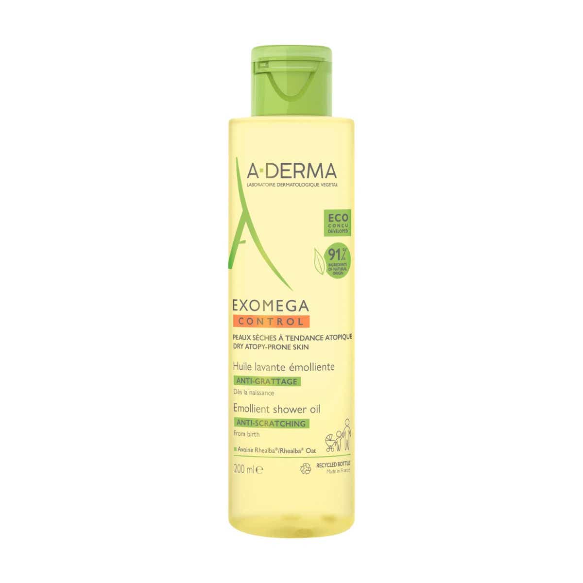 A DERMA EXOMEGA HUILE LAVANTE EMOLLIENTE 200ML 27426