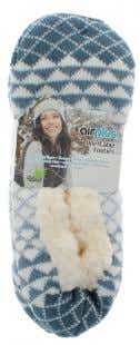 AIR PLUS ALOE CABIN CHAUSSONS HYDRATANTS DIAMOND BLEU POINTURE 36 41 1 PAIRE