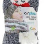 AIR PLUS KIDS ALOE CABIN CHAUSSONS HYDRATANTS BONHOMME DE NEIGE POINTURE 26 31 1 PAIRE