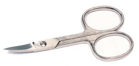 ALTESSE CISEAUX A ONGLES PROFESSIONNELS COURBES EN ACIER BRILLANT COURBES 9 5CM