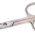 ALTESSE CISEAUX DROITS PROFESSIONNELS POUR CUTICULES EN ACIER BRILLANT C 9 5CM