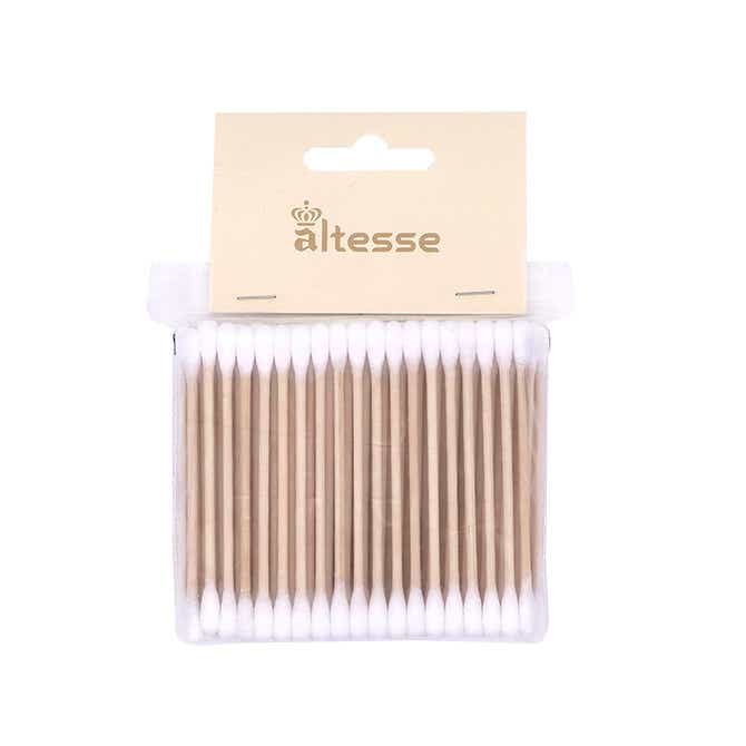ALTESSE COTONS TIGES EN BOIS 100 UNITES