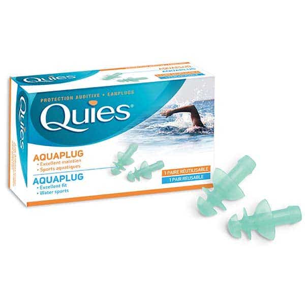 AQUAPLUG PROTECTION AUDITIVE 1 PAIRE REUTILISABLE