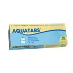 AQUATABS PURIFICATION D EAU 10L 40 COMPRIMES EFFERVESCENTS