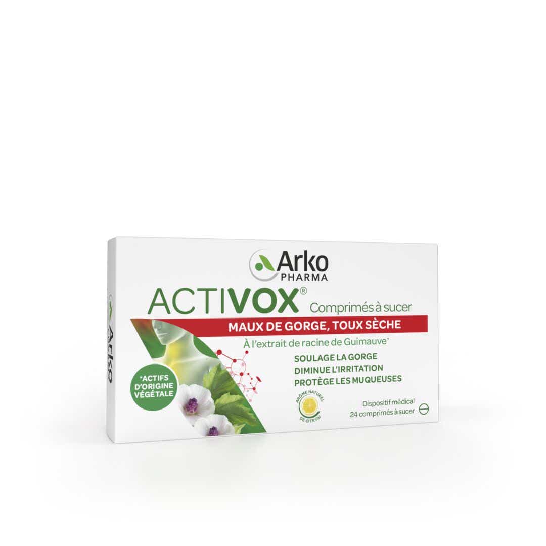 ARKOPHARMA ACTIVOX PASTILLES TOUX SECHE 24