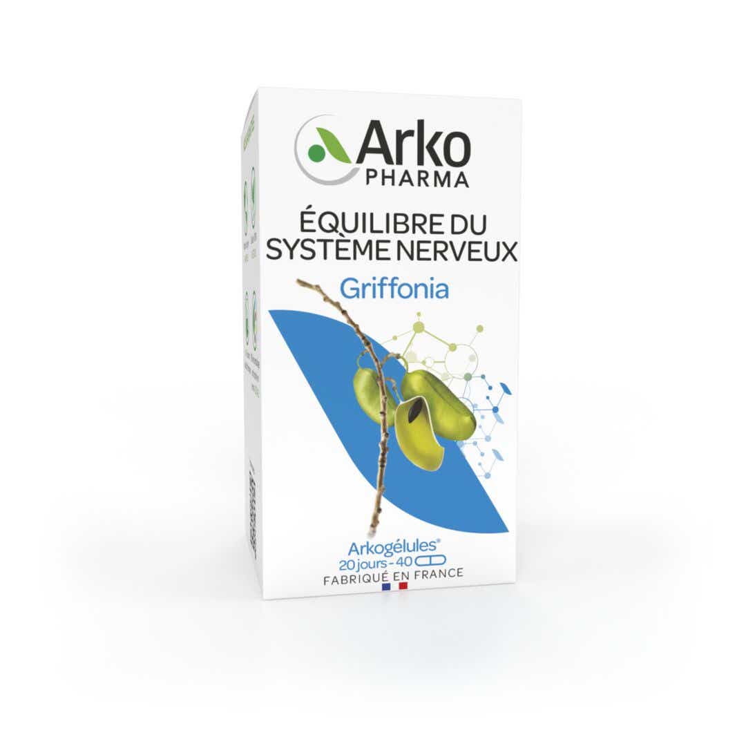 ARKOPHARMA ARKOGELULES AGRIFFONIA 150 MG 5 HTP 40GELULES