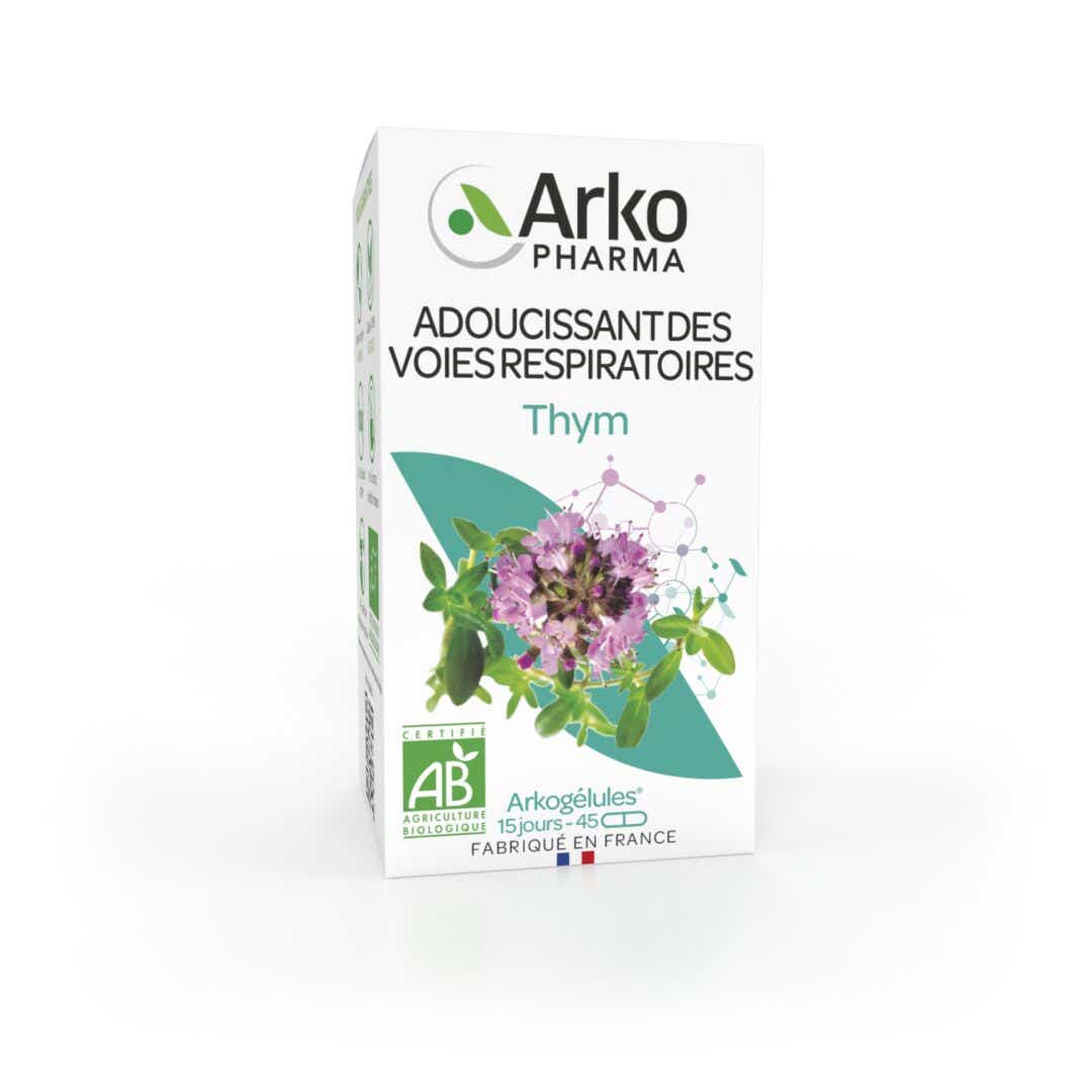 ARKOPHARMA ARKOGELULES THYM BIO 45 GELULES