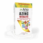 ARKOPHARMA AZINC VITALITE VITAMINES MINERAUX ET OLIGO ELEMENTS 120 GELULES 30 OFFERT