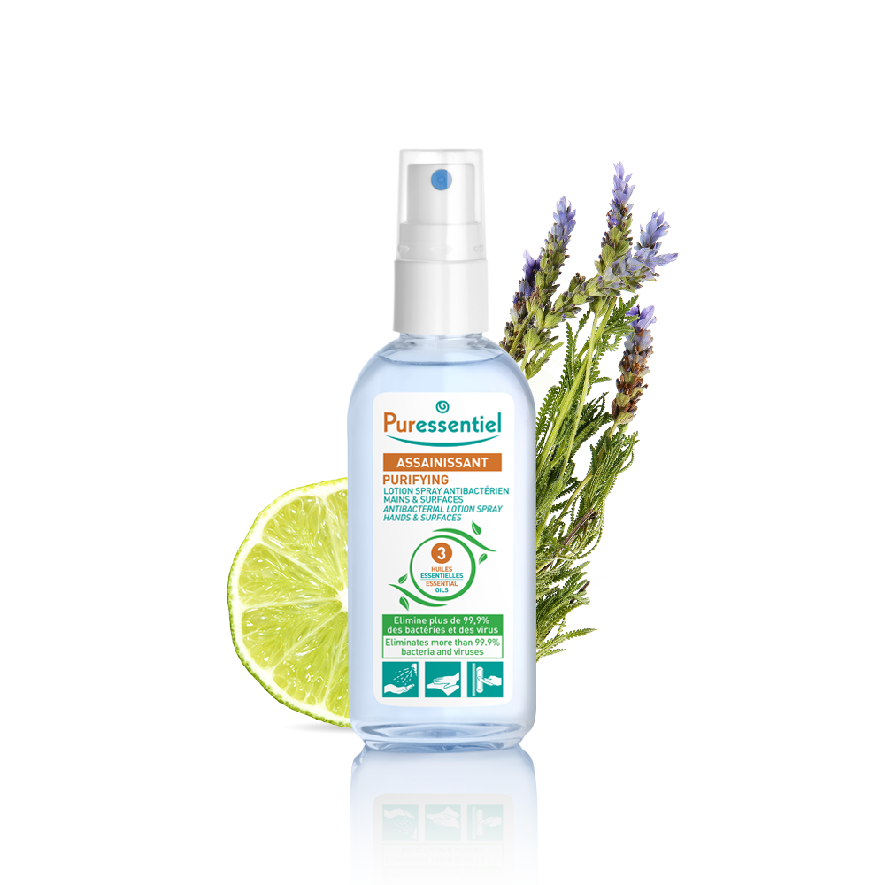 ASSAINISSANT LOTION SPRAY ANTIBACTERIEN 80ML