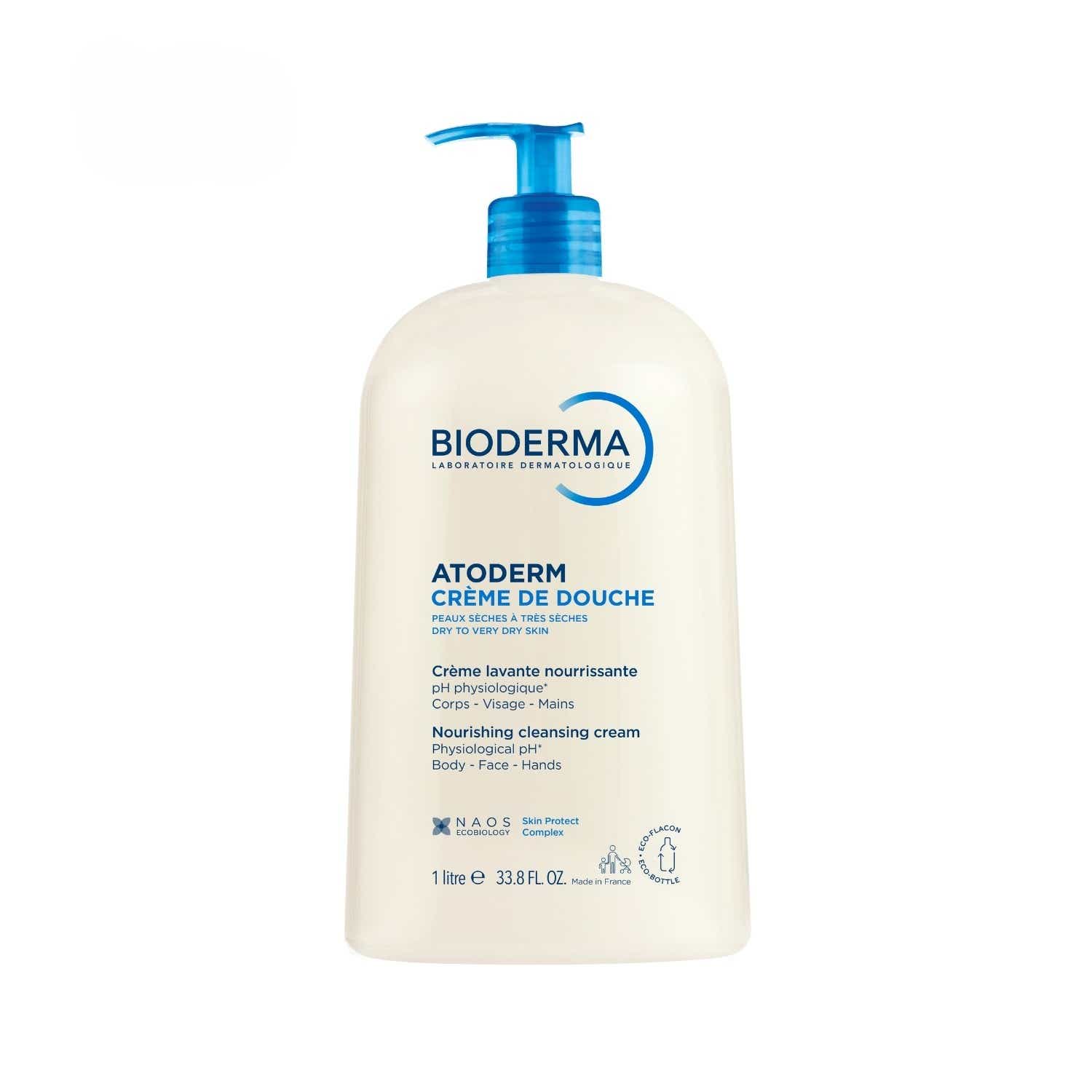 ATODERM CREME DE DOUCHE ULTR NOURISSANTE PEAUX SENSIBLES NORMALES SECHES 1L