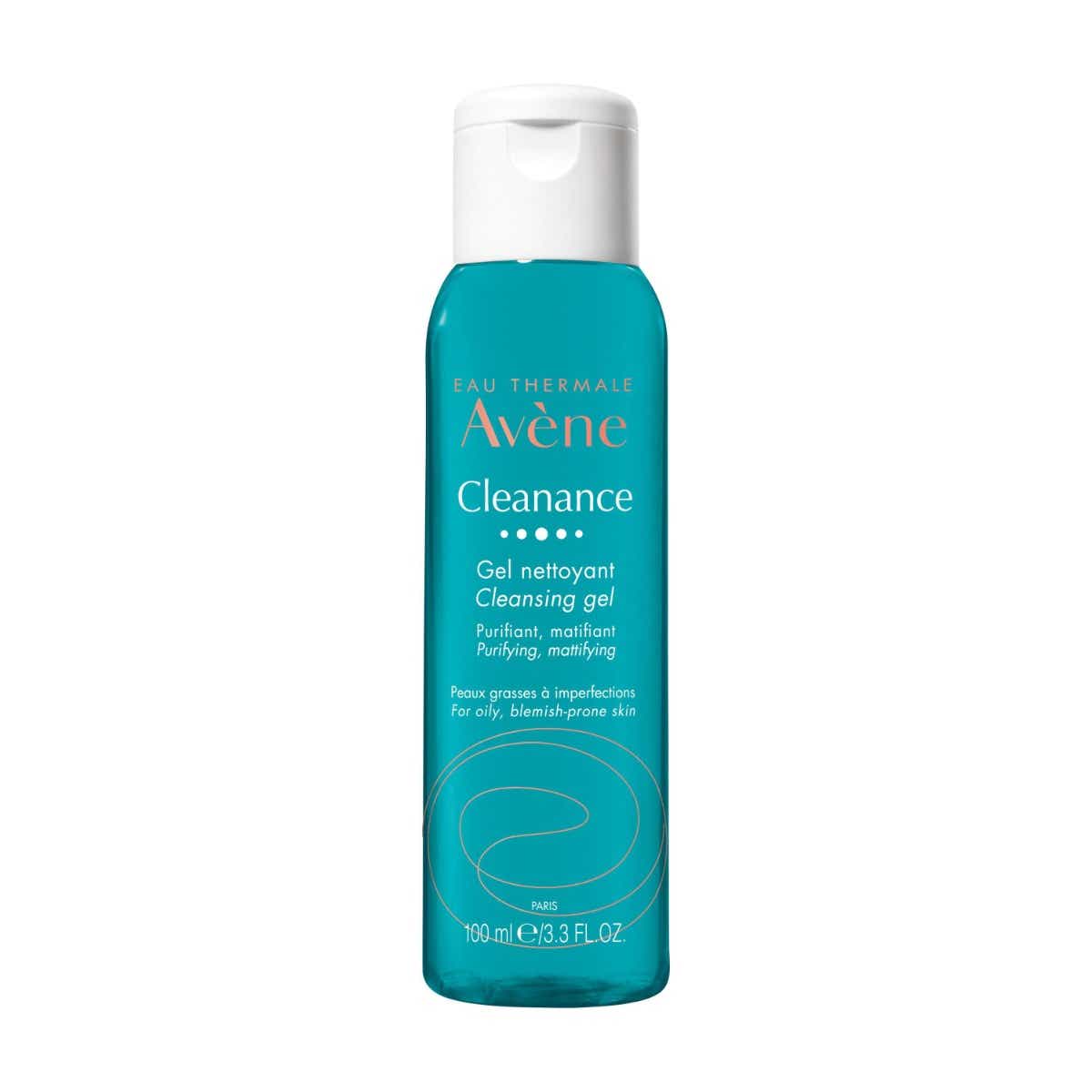 AVENE CLEANANCE GEL NETTOYANT VISAGE ET CORPS PEAUX GRASSES A IMPERFECTIONS 100ML