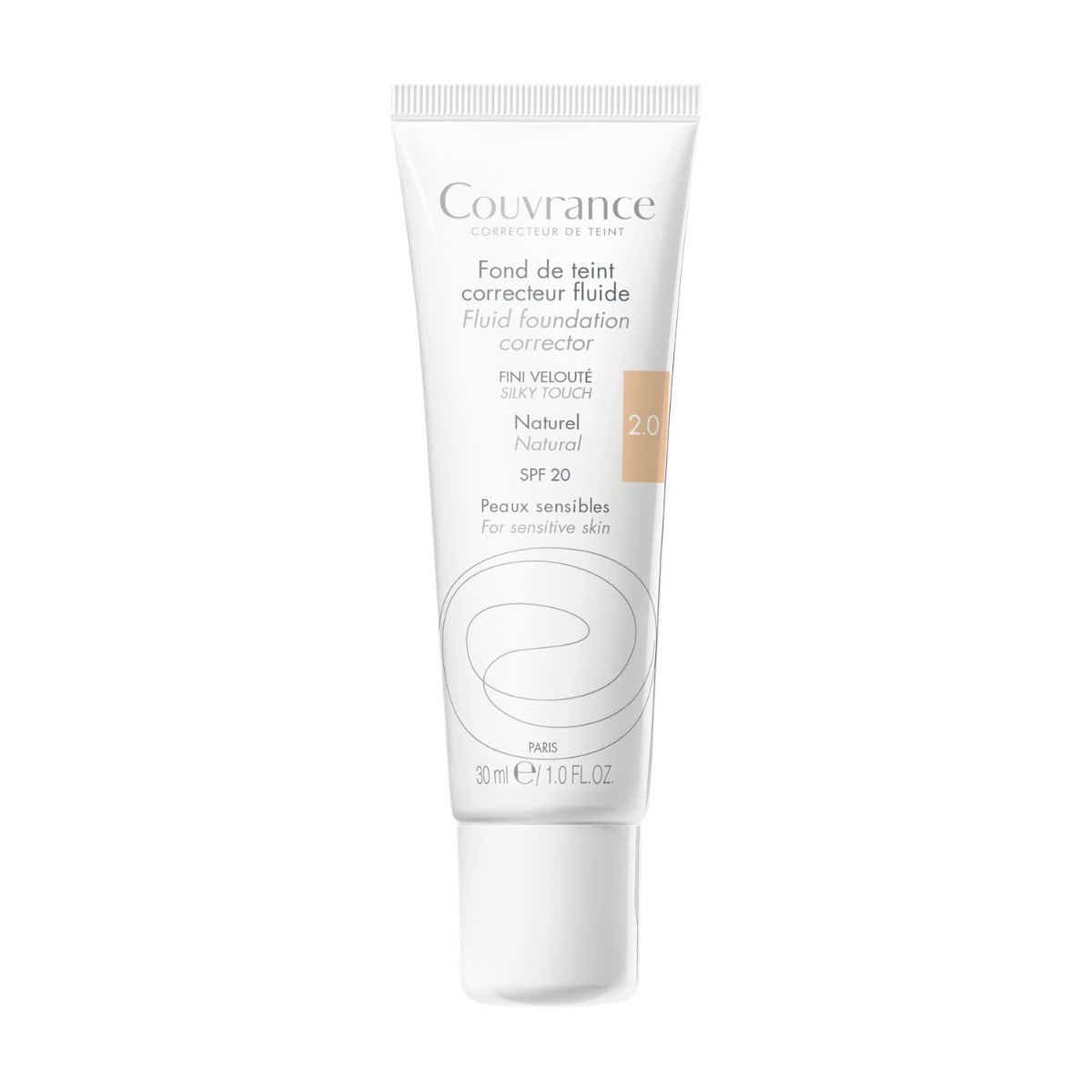 AVENE COUVRANCE FOND DE TEINT CORRECTEUR FLUIDE N 2 NATUREL 30ML