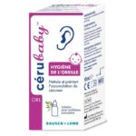 BAUSCH LOMB CERUBABY HYGIENE DE L OREILLE SOLUTION AURICULAIRE 15ML