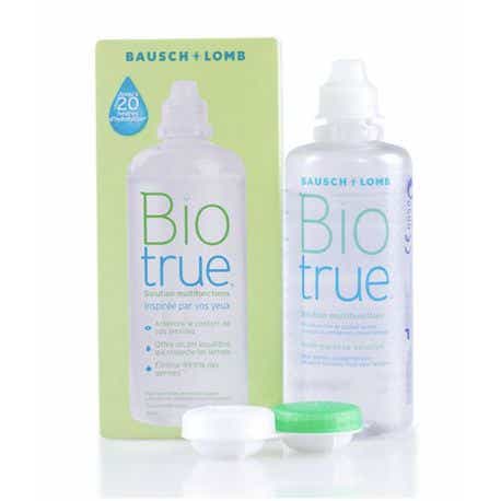 BAUSH LOMB BIOTRUE SOLUTION MULTIFONCTIONS LENTILLES DE CONTACT 100ML