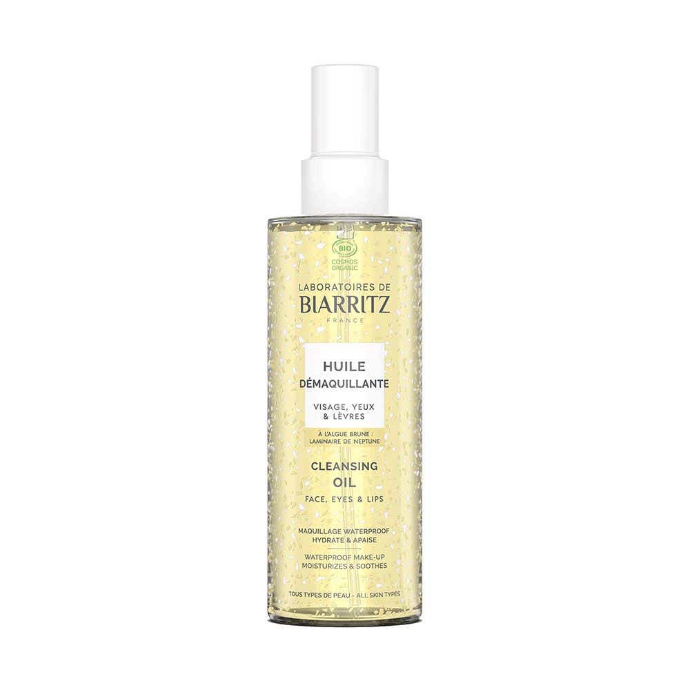 BIARRITZ HUILE DEMAQUILLANTE BIO VISAGE YEUX ET LEVRES TOUS TYPES DE PEAUX 200ML
