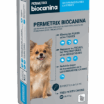 BIOCANINA PERMETRIX TRAITEMENT PUCES TIQUES PETITS CHIENS 3 PIPETTES DE 1ML