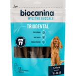 BIOCANINA TRIODENTAL CHIENS MOYENS DE 10 A 30KGS 15 LAMELLES A MACHER