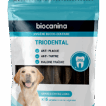 BIOCANINA TRIODENTAL TRES GRANDS CHIENS PLUS DE 30KGS 15 LAMELLES A MACHER