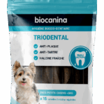 BIOCANINA TRIODENTAL TRES PETITS CHIENS MOINS DE 5KGS 15 LAMELLES A MACHER