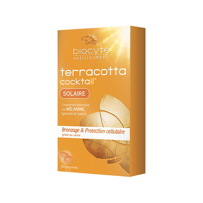 BIOCYTE TERRACOTTA COCKTAIL MELANINE 30 COMPRIMES