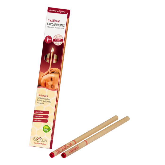BIOSUN BOUGIES AURICULAIRES TRADITIONNELLES 1 PAIRE