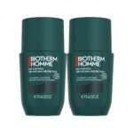 BIOTHERM HOMME DAY CONTROL DEODORANT NATURAL PROTECT 24H ROLL ON 2X75ML