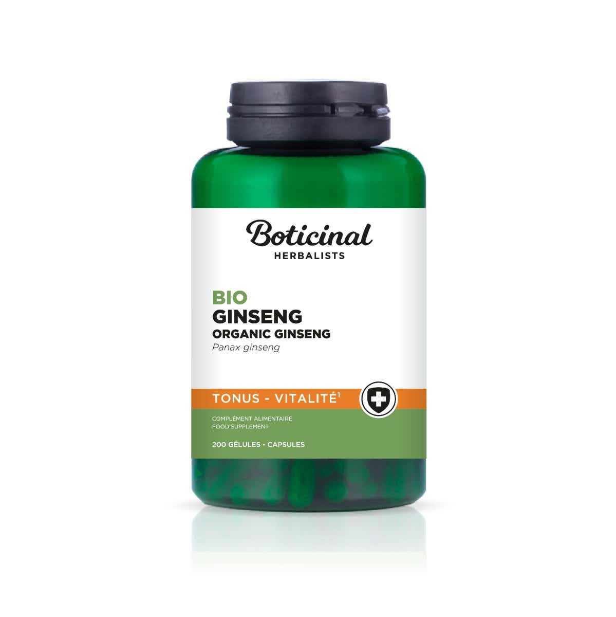 BOTICINAL LABORATOIRE GINSENG ROUGE BIO 200 GELULES VEGETALES