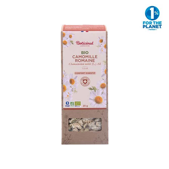 BOTICINAL LABORATOIRE HERBORISTERIE CAMOMILLE ROMAINE BIO 20G