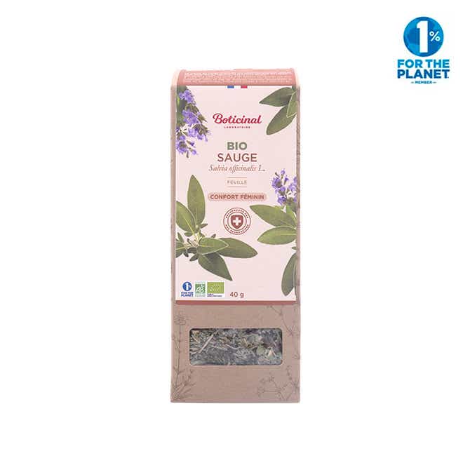 BOTICINAL LABORATOIRE HERBORISTERIE SAUGE BIO 40G