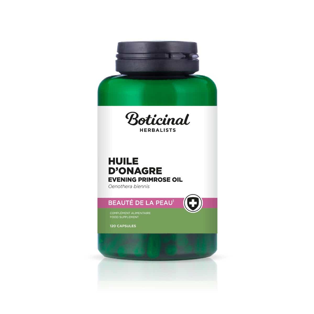 BOTICINAL LABORATOIRE HUILE D ONAGRE BIO 120 CAPSULES