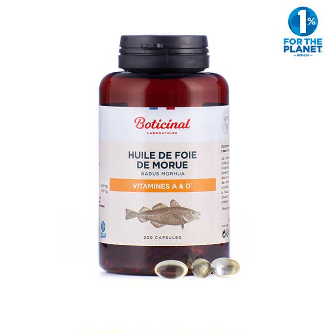 BOTICINAL LABORATOIRE HUILE DE FOIE DE MORUE 200 CAPSULES