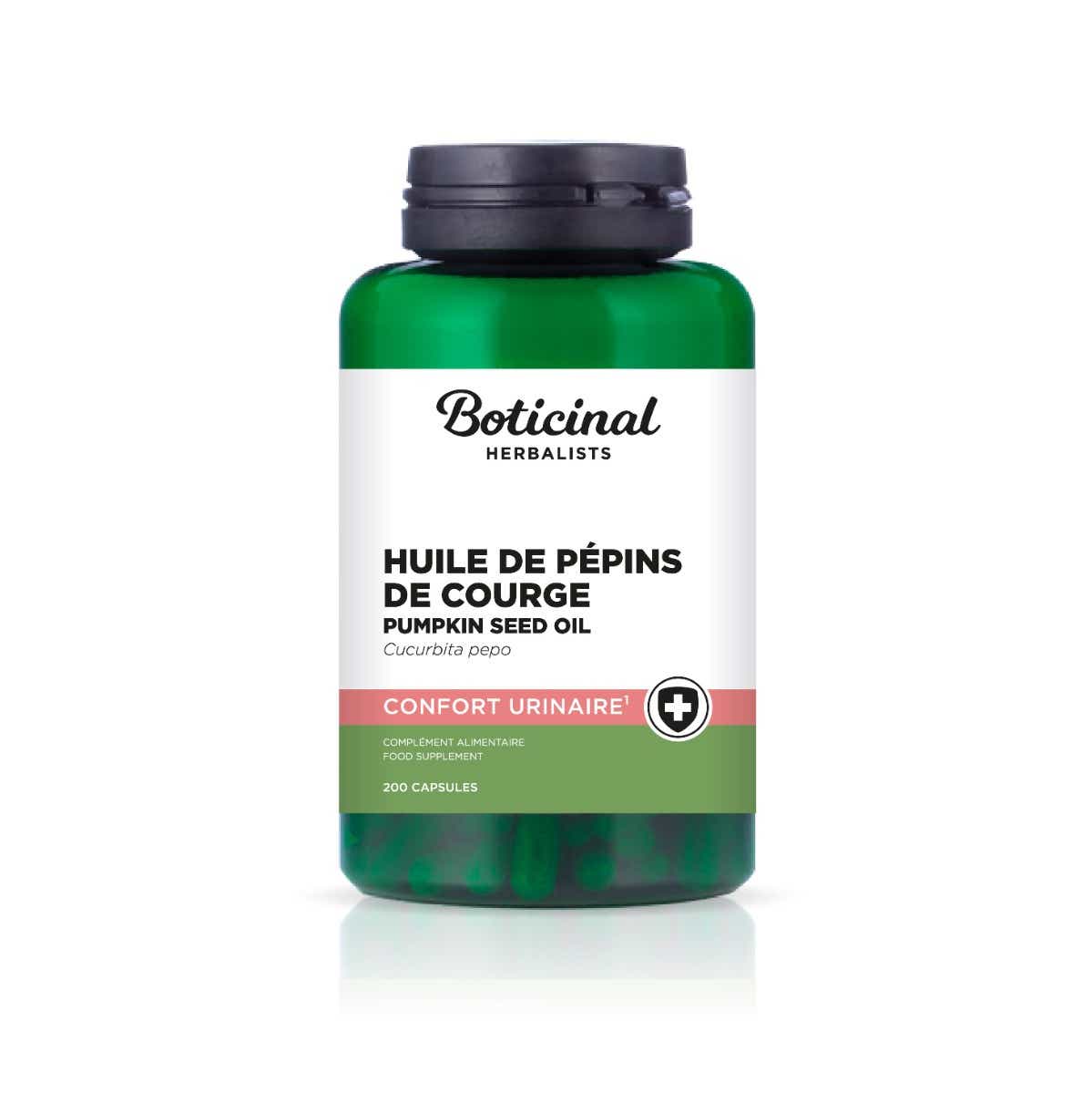 BOTICINAL LABORATOIRE HUILE DE PEPINS DE COURGE 200 CAPSULES