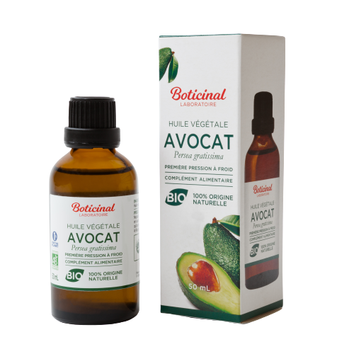 BOTICINAL LABORATOIRE HUILE VEGETALE BIO AVOCAT 50ML