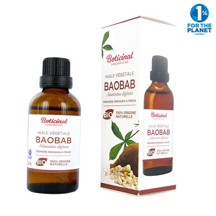 BOTICINAL LABORATOIRE HUILE VEGETALE DE BAOBAB BIO 50ML
