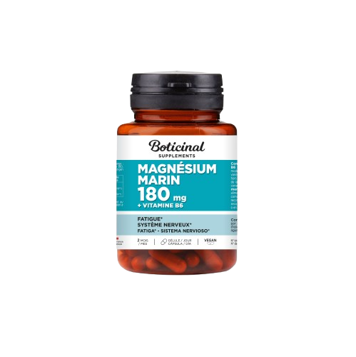 BOTICINAL LABORATOIRE MAGNESIUM MARIN VITAMINE B6 60 GELULES