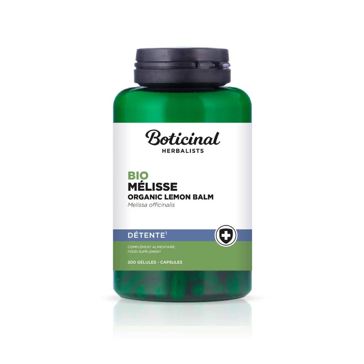 BOTICINAL LABORATOIRE MELISSE BIO 200 GELULES VEGETALES