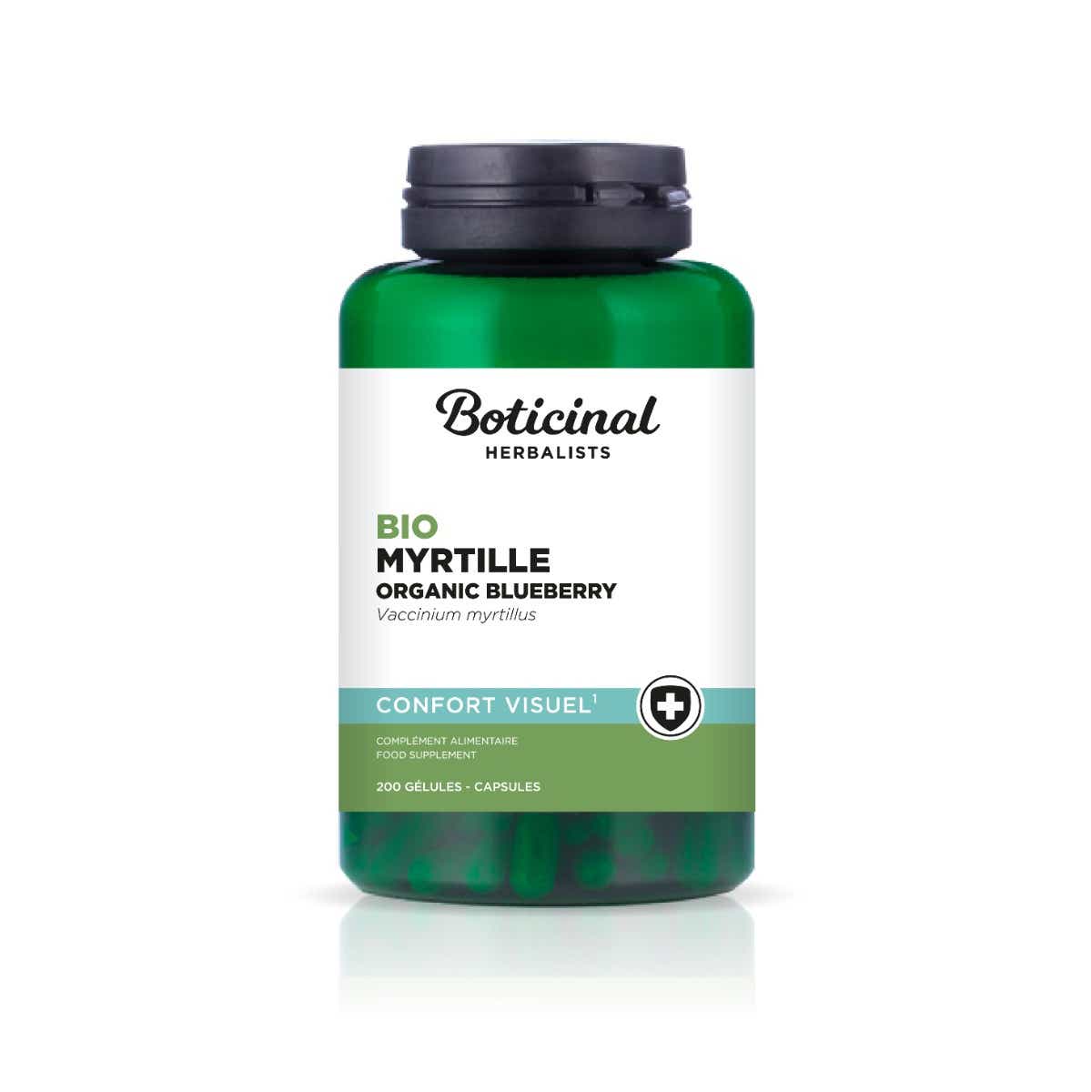 BOTICINAL LABORATOIRE MYRTILLE BIO 200 GELULES VEGETALES