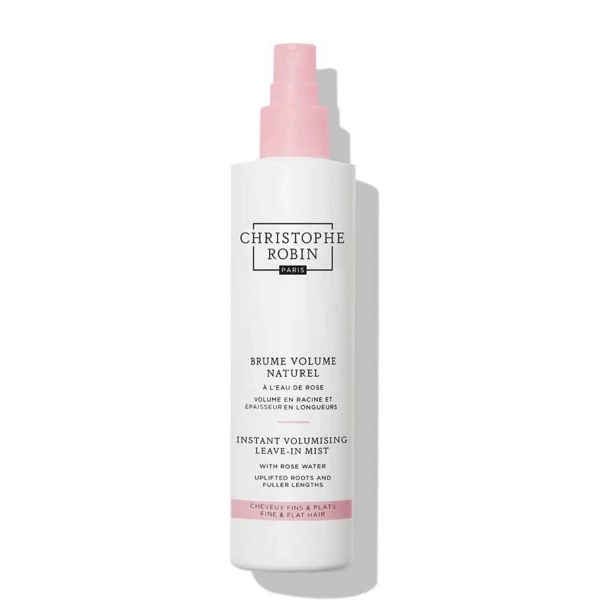CHRISTOPHE ROBIN BRUME VOLUME NATUREL A L EAU DE ROSE CHEVEUX FINS ET PLATS 150ML