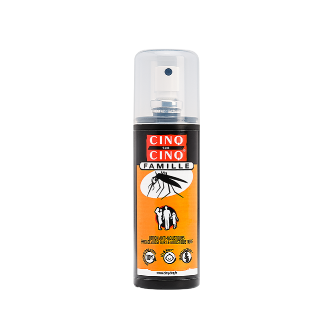 CINQ SUR CINQ LOTION ANTI MOUSTIQUES FAMILLE 100ML