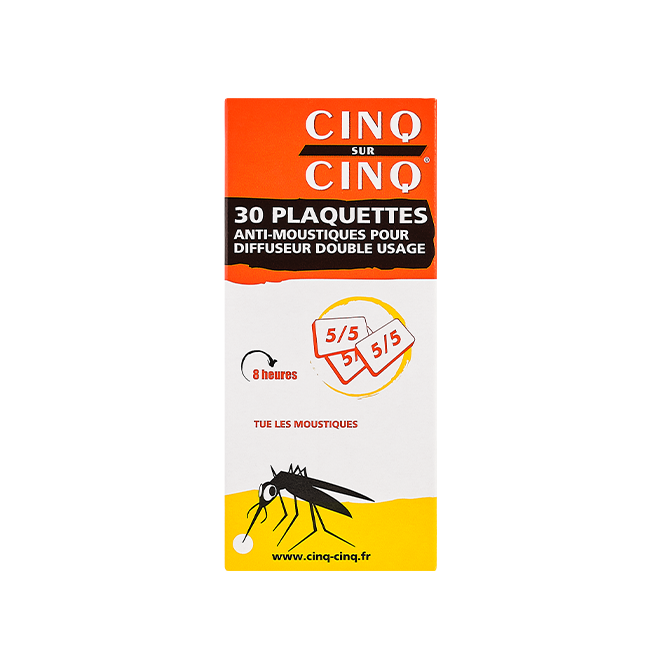 CINQ SUR CINQ RECHARGE DIFFUSEUR ELECTRIQUE 30 PLAQUETTES