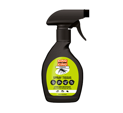 CINQ SUR CINQ SPRAY ANTI MOUSTIQUES TISSUS 250ML
