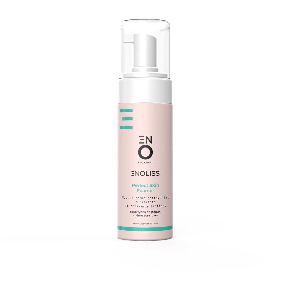 CODEXIAL ENOLISS PERFECT SKIN FOAMER MOUSSE DERMO NETTOYANTE PURIFIANTE VISAGE TOUS TYPES DE PEAUX 150ML