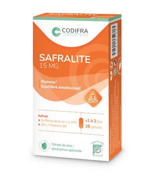 CODIFRA SAFRALITE 15MG 28 GELULES