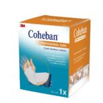 COHEBAN BANDE DE CONTENTION COHESIVE ELASTIQUE BLANC 7CMX3CM