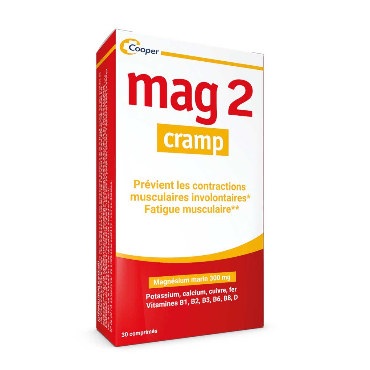 COOPER MAG 2 CRAMP 30 COMPRIMES