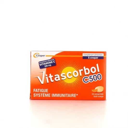 COOPER VITASCORBOL C500 24 COMPRIMES