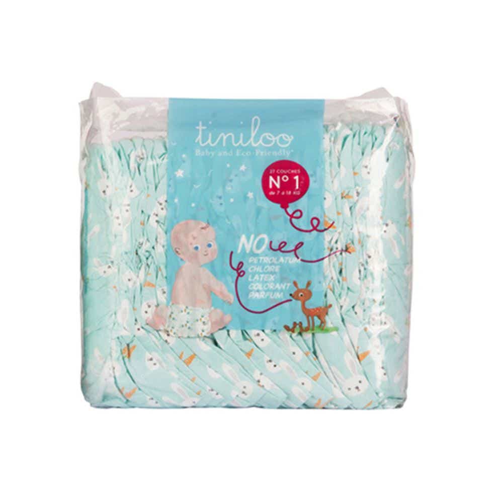 COUCHES ECOLOGIQUES LAPIN TAILLE 1 2 A 5KG 28 UNITES