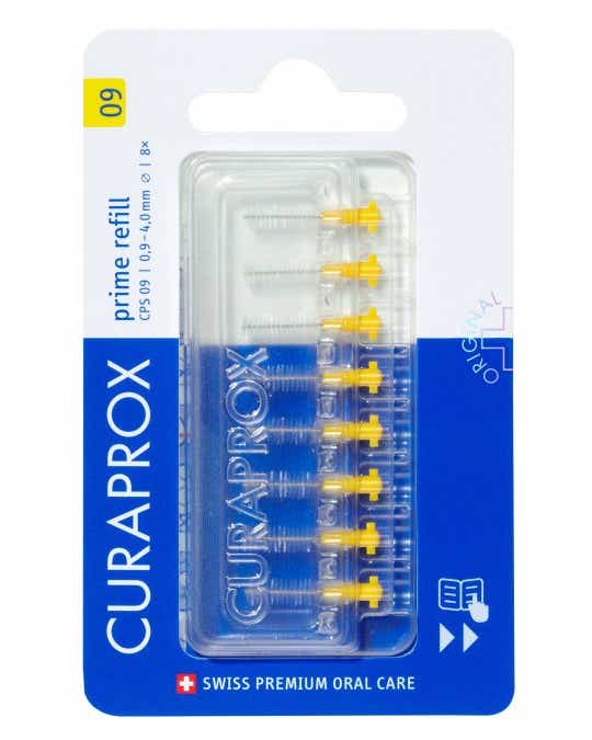 CPS CPS 09 PRIME RECHARGE BROSSETTES INTERDENTAIRES JAUNE X8