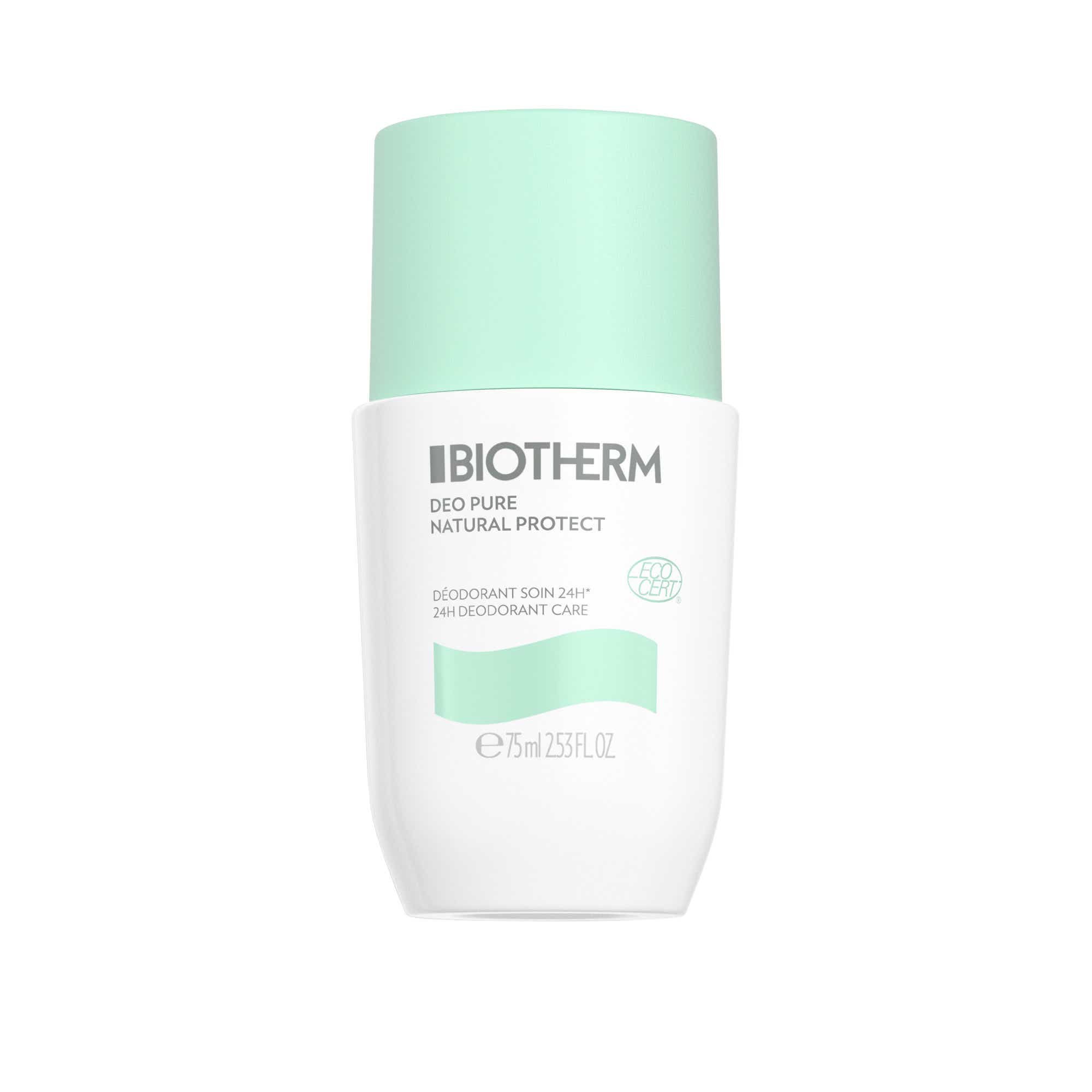 DEO PURE NATURAL PROTECT DEODORANT SOIN 24H ROLL ON BIO 75ML