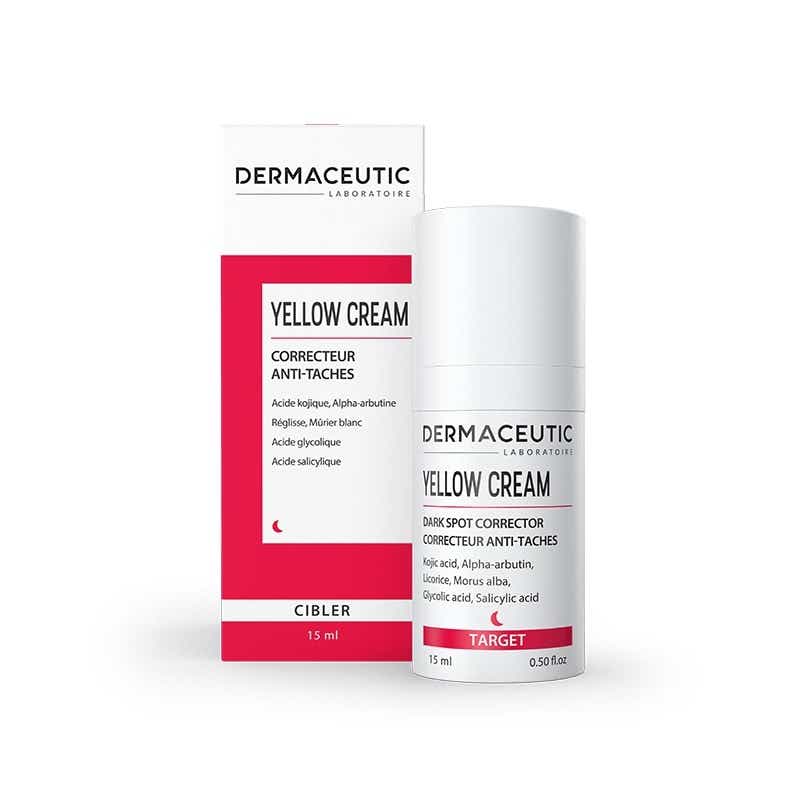 DERMACEUTIC YELLOW CREAM CORRECTEUR ANTI TACHES 15ML